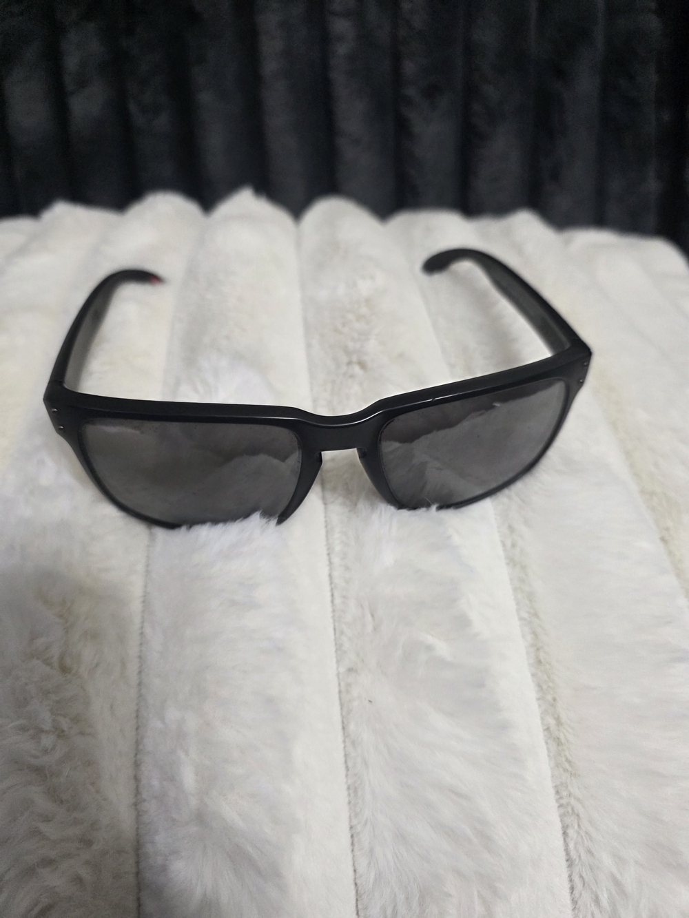 Oakley Black Wraparound Sunglasses OO9417-0559 57 mm